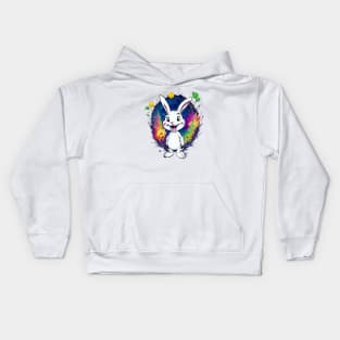 Bugs bunny rabbit cartoon Kids Hoodie